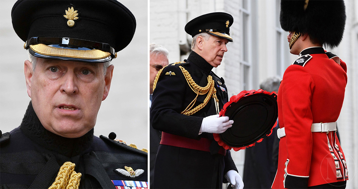 Принц Эндрю, герцог Йоркский, на церемонии, посвященной 75-летию освобождения Брюгге, 7 сентября 2019 года в Брюгге, Англия